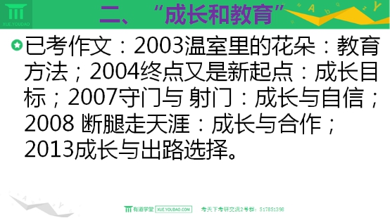 有道学堂发布2016年考研公共课解析：英语难度稳中有降 政治命中五道大题插图(4)