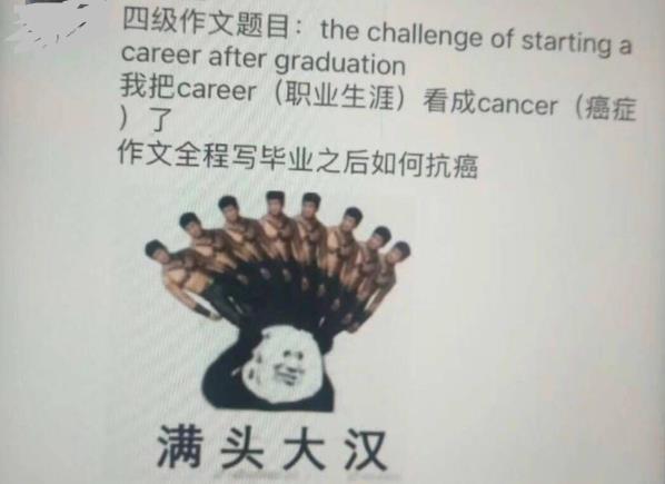 总结:四六级英语考试：426以上的学生不断内卷，426以下的很佛系插图(11)