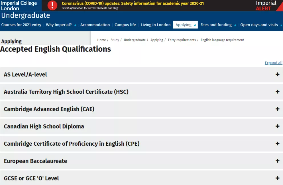 英国名校A-Level、雅思成绩最新要求出炉！赶紧来看