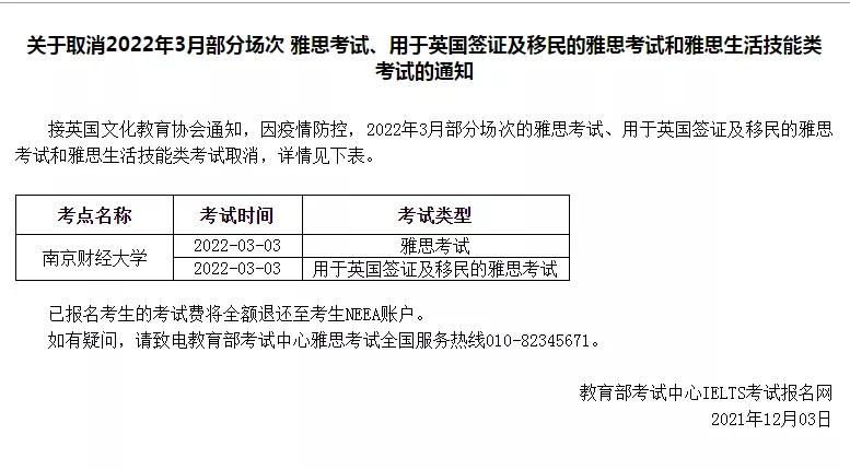 福利:12月部分雅思考点取消，去往英国留学的小伙伴要时刻注意考试动态哦！插图(1)