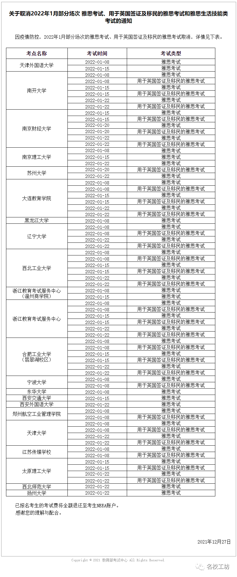 手刀冲刺！雅思官方新增102场考试 现已开放报名插图(2)