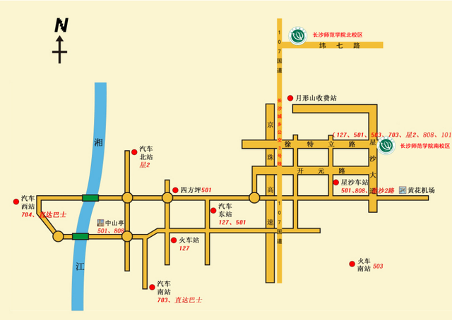 事实:长沙师范学院好不好？学校位置交通生活条件都在这里插图(3)