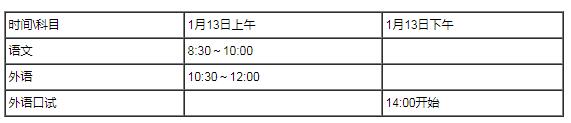 广东外语外贸大学2018年保送生招生简章