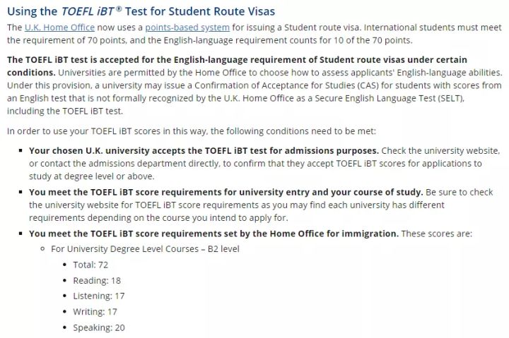 ETS：100%英国院校接受托福及家庭版托福考试成绩插图(10)