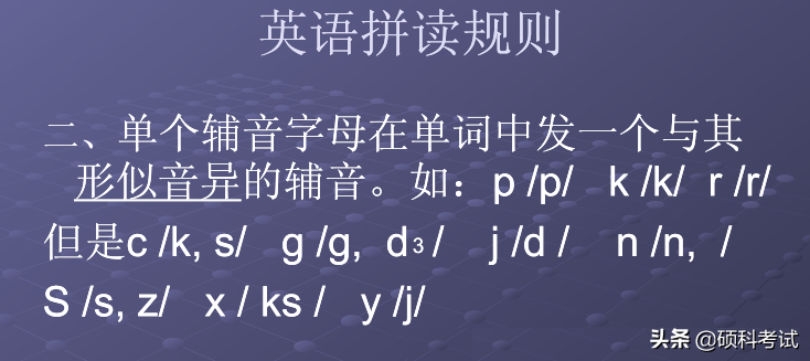 学英语发音还难吗？看这些英语拼读发音规则，就像学拼音一样简单